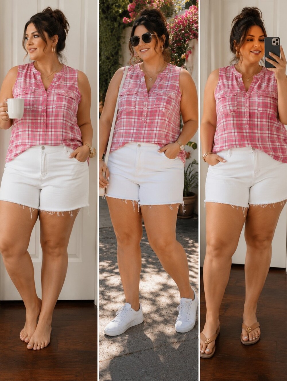 Universal Thread White Boyfriend Shorts ✨️